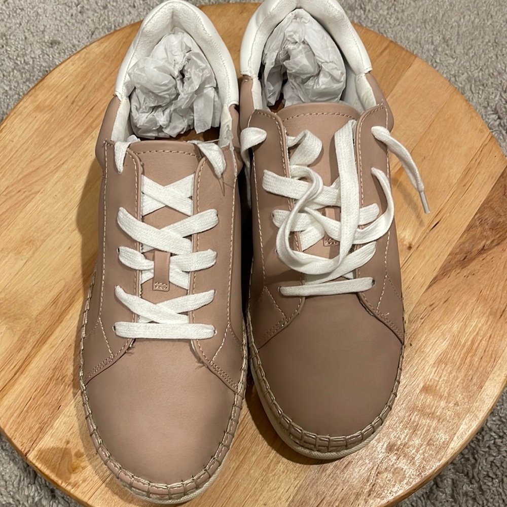 Casual walking shoes.  Espadrille like style.